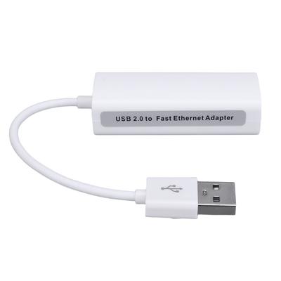 USB Ethernet Adapter 100Mbps Network Card USB A To RJ45 Lan Internet Cable For Laptop PC Computer For Nintendo Switch Wii U