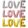 32-Inch Us Version Of Thin Body Letter Balloon Love Set Aluminum Film Balloon Valentine'S Day Wedding Room Decoration