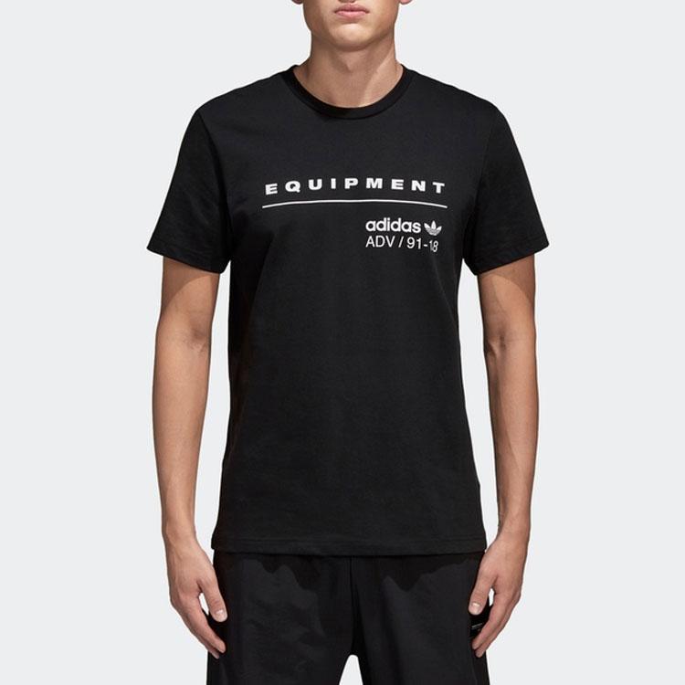 Adidas Originals Pdx Classic Tee With Letter Print Men Tops Black CV8592