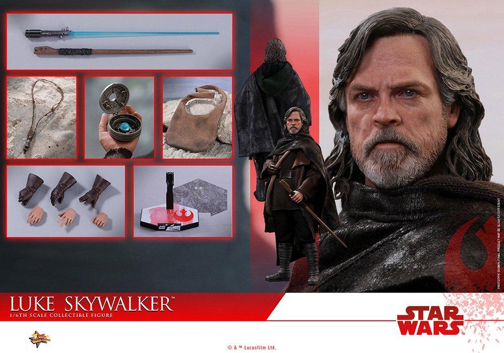 Hot Toys Star Wars The Last Jedi Luke Skywalker Scale Figure 1/6
