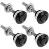 KindnessJP 4PCS Car Hood Pin Stainless Steel Car Bumper Latch Kit Aluminum Alloy Hood