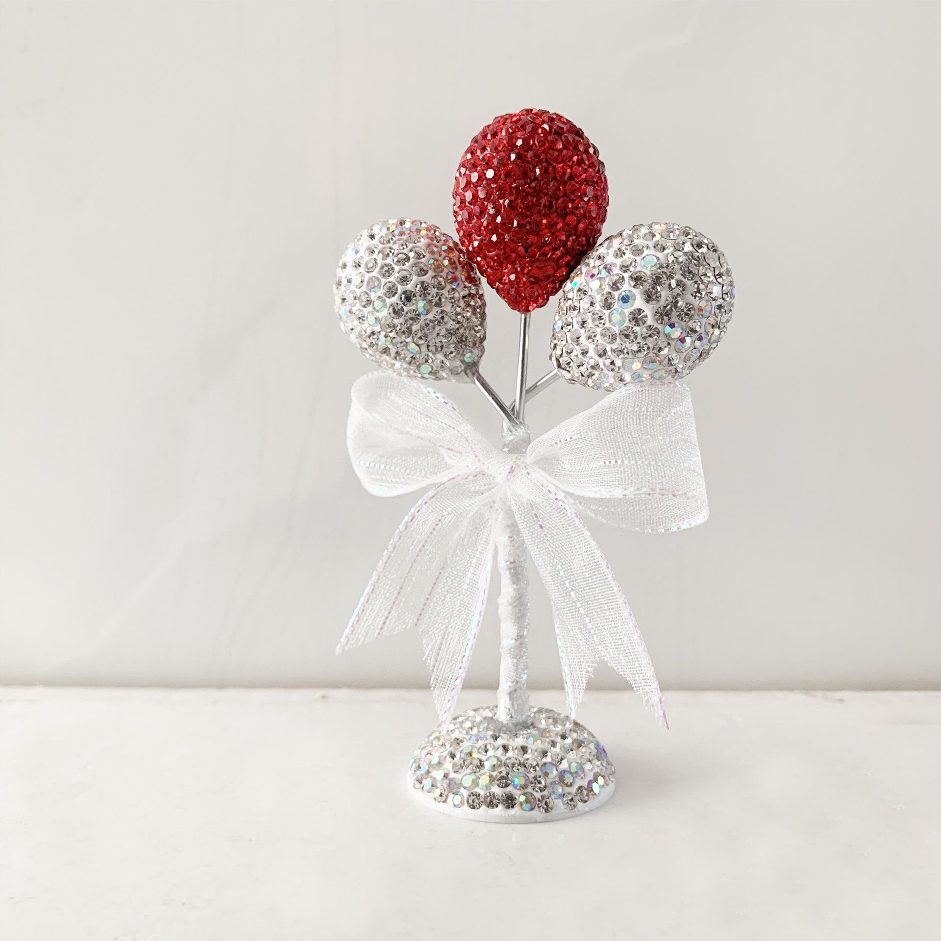 

Personalized Rhinestone Balloon Ornament for Car Interior