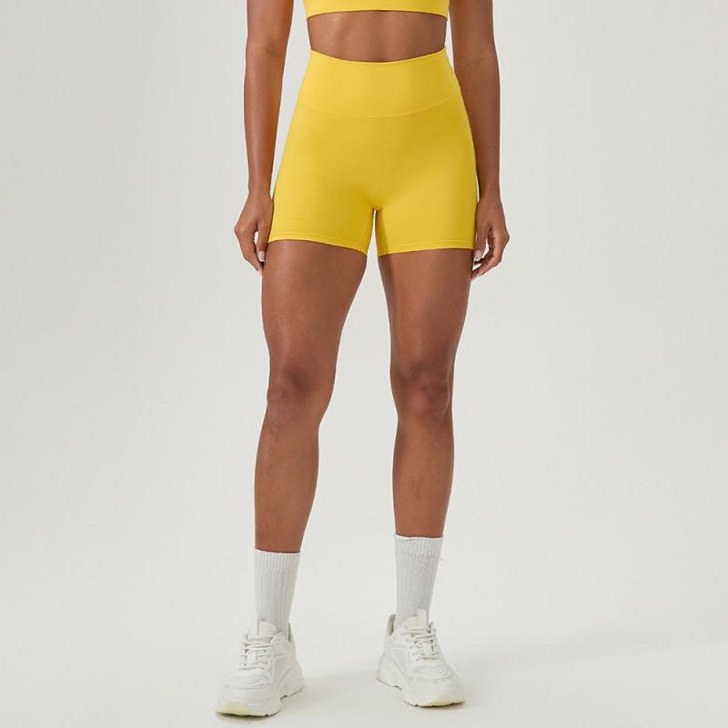 High Waist Seamless Yoga Shorts Women - Quick Dry Stretchy Workout Leggings With Butt Lift Effect