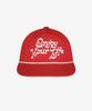 Limekeu E.Y.L Logo Strap Ball Cap Red