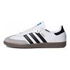 Adidas Originals SAMBA OG German Army Trainers Unisex Low top White/Blue/Silver B75806(Team826-S-BOX)