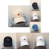 Stylish Beige M Letter Summer Baseball Cap For Women Acrylic Sun Block