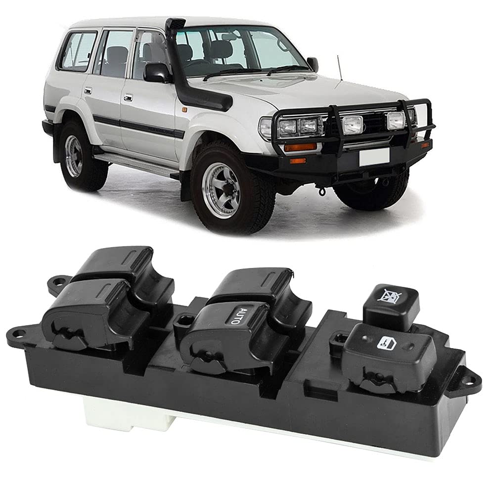 Power Window Switch, Window Switch, ABS Fit For Toyota 80 Series Land Cruiser 90-98 Automotive Parts