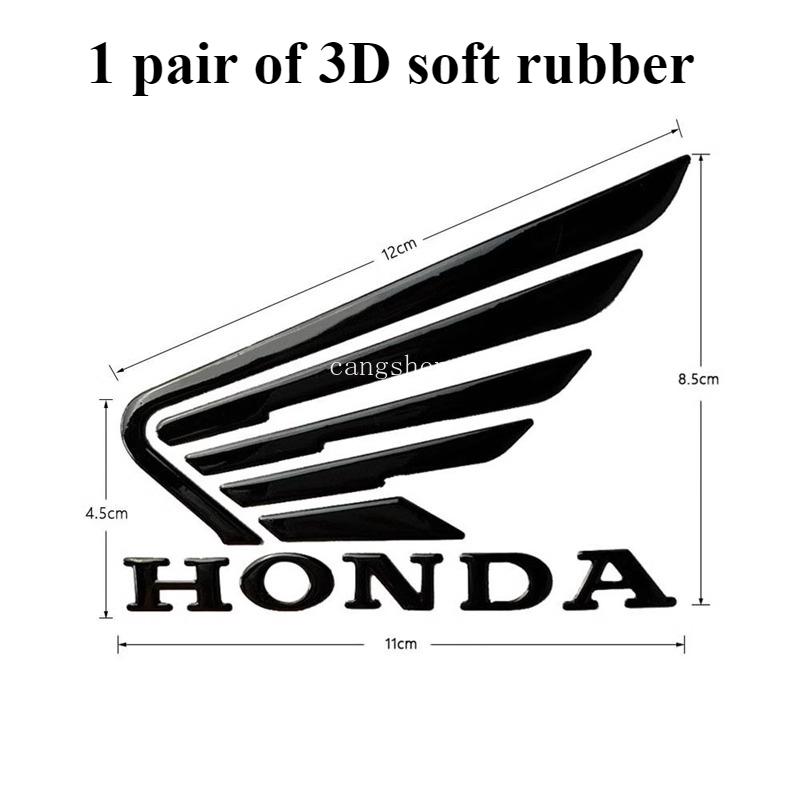 JBH4 Honda Sticker Body Decoration CBR600RCBR500RCBR1000RRCB190SSPcx125 Motorcycle Sticker Accessories Circular 3D Label Accessories