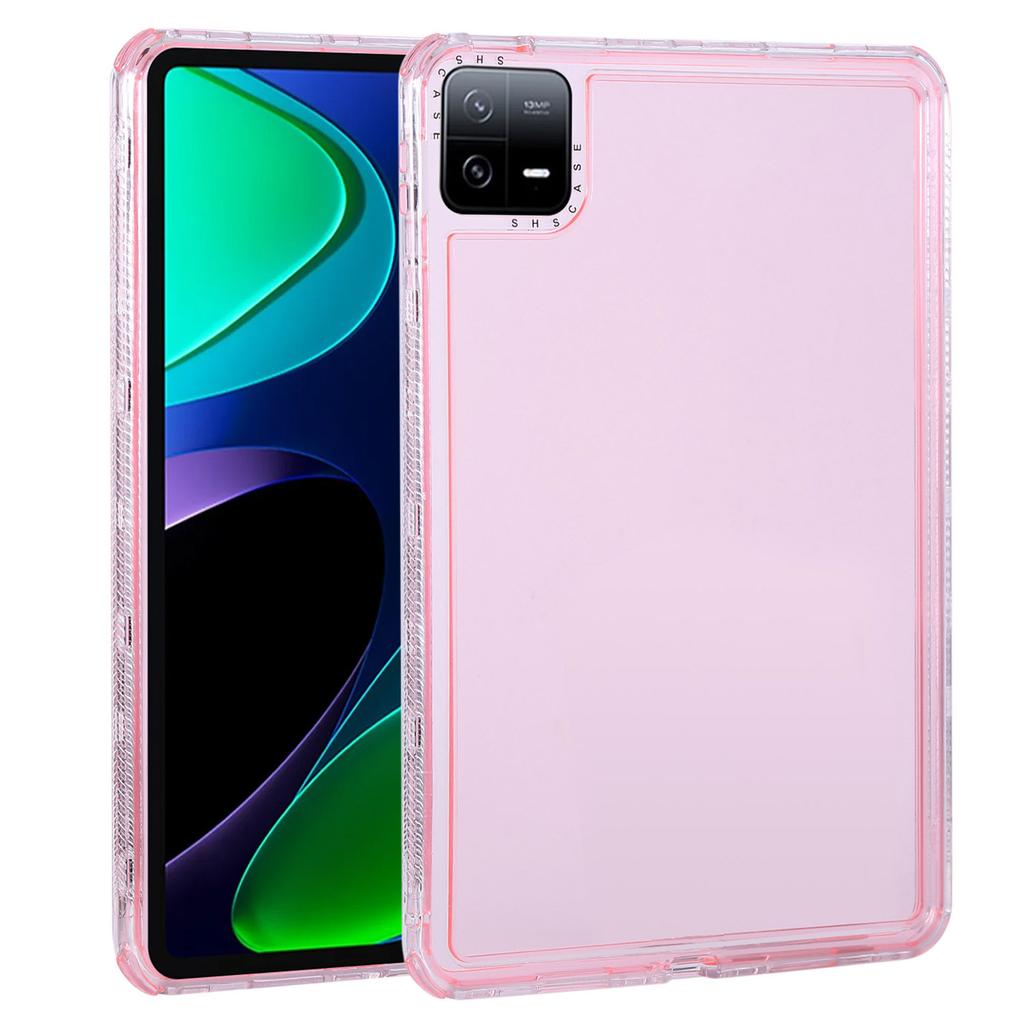 Für Xiaomi Pad 6 Klare Hülle 3 in 1 PC+TPU Stoßfeste Tablet-Hülle