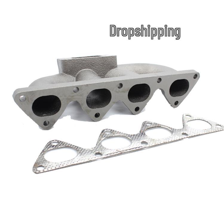 Turbo Manifold Upgrade for 90-01 Acura Integra B16/B18/B20 Engines, T3 Cast Iron