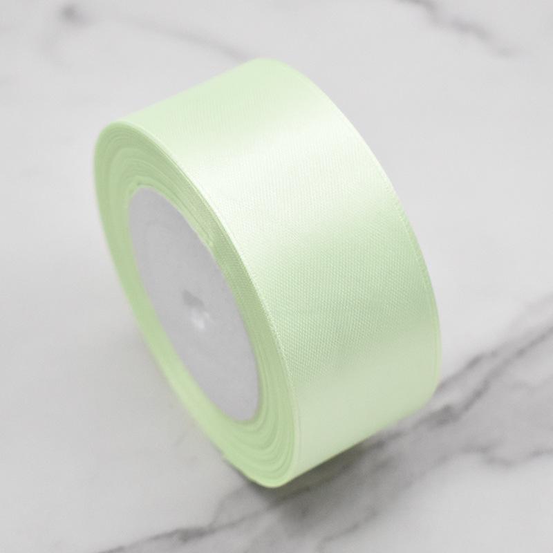 Hanfan 4cm Satin Ribbon for Wedding, DIY Crafts, Cake Decoration, Fresh Flowers & Gift Packaging.