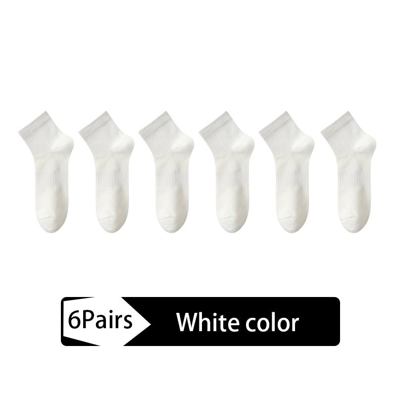 6Pairs High Quality Men's Mesh Socks Combed Cotton95% New Casual Breathable Socks Man Stripe Male Sock EU39-45