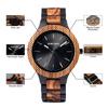 BOBO BIRD D30-1 Men's Bamboo Wood Watch with Japanese Quartz Movement, Analog, Vintage and Retro Design