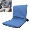 Outdoor Folding Chair Cushion Foldable Stadium Cushion Portable Single Shoulder Chair Cushion for Fishing Camping Blue