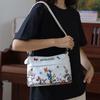 2025 Summer Trendy Women'S Nylon Shoulder Bag Printing Small Capacity Lightweight Crossbody Bags For Women Casual Travel Tote Simple Handbag