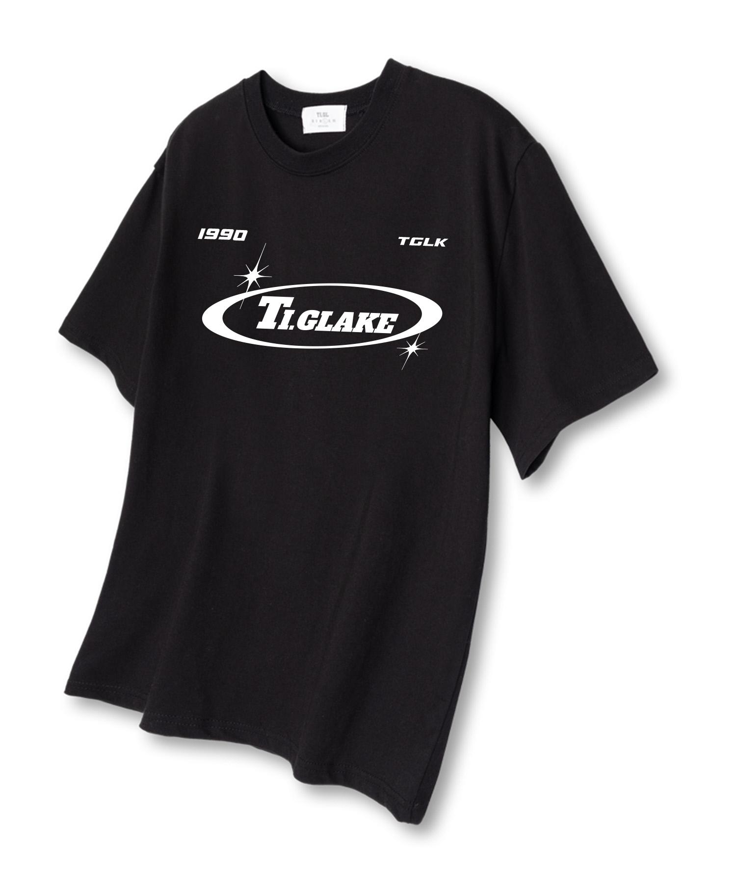 Tee Glake Tusporty Oversized Short Sleeve T-Shirt Black L