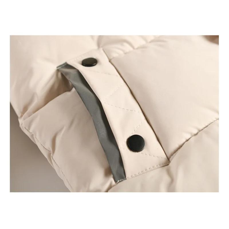 Winter Boys Jacket Long Solid Color Berber Fleece Lining Thick Warm Hooded Parka Teen Boy Snowsuit