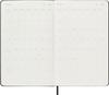 Moleskine 2026 Smart Diary, 12-Month Weekly Planner, January Start, Hardcover, Large (13cm X 21cm), Black, SMDHB12WN3Y26