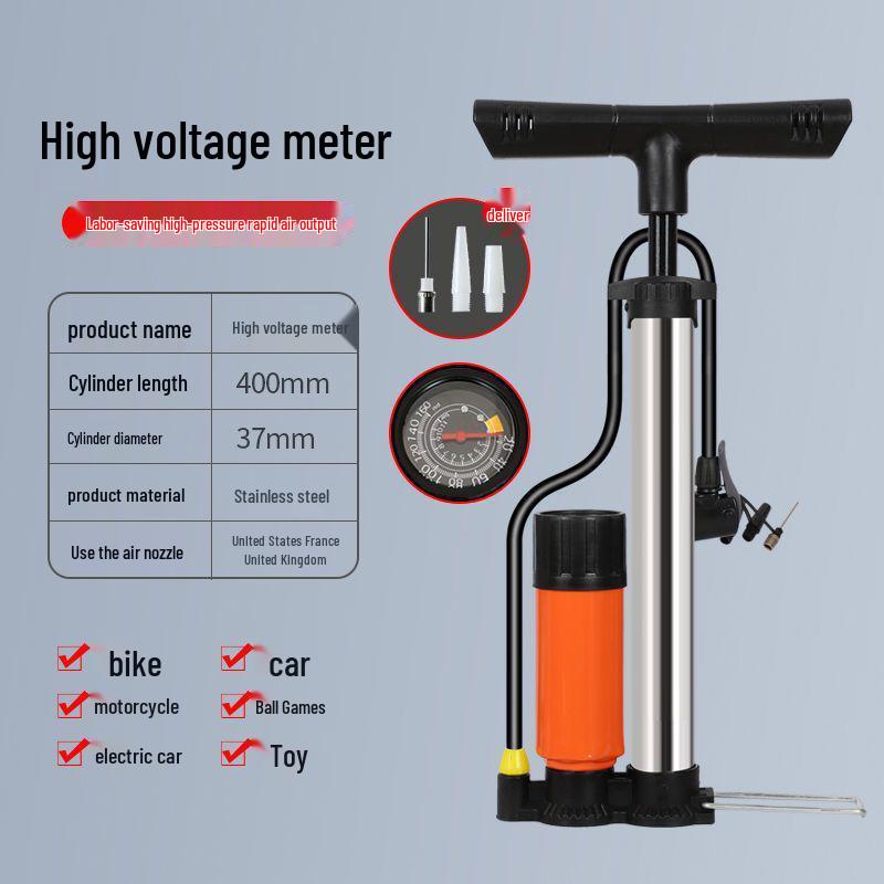 Universal High-Pressure Electric Air Pump for Vehicles, Bicycles, and Household Use