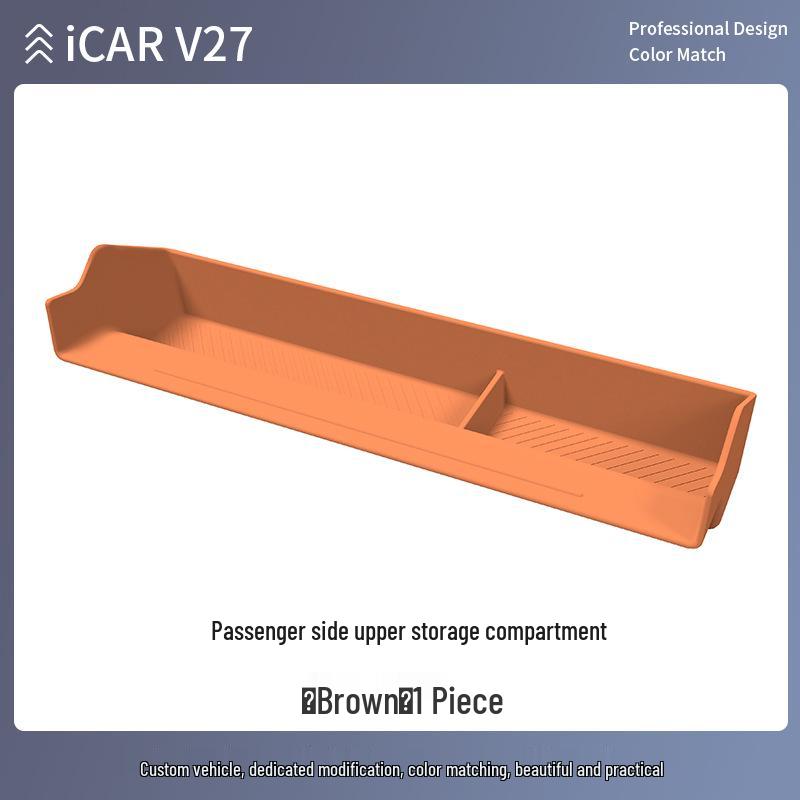 Silicone Pad for Chery iCAR V27 Passenger Side Upper Storage Box Fits 26 Chery iCAR V27