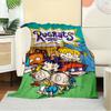 1pc Rugrats,babies,cartoonDigital Print Fleece Blanket - Contemporary Style, Suitable for All Seasons, Perfect for Home, Travel, or Camping