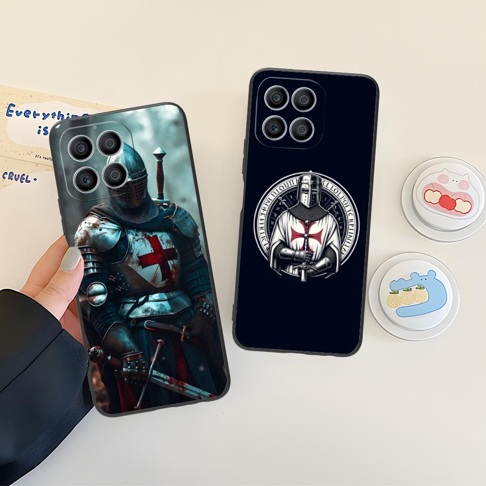 Templar Knights Mobile Phone Case for Honor 90 80 70 60 50 30 20 10 9 8 7 Pro S SE Lite 5G Colorful Printing Cover Cover Pretty