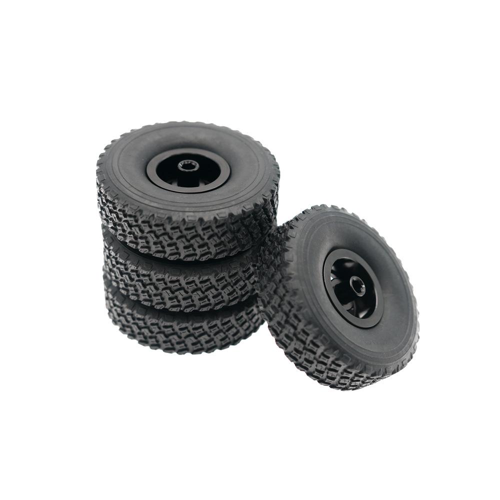 1/16 RC Car Universal Metal Wheel Tires DIY Parts Accessories