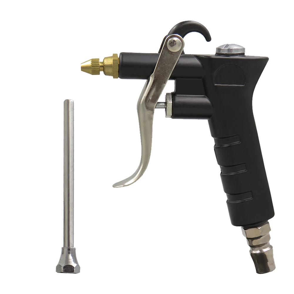 Air Blow Gun Pistol Trigger Cleaner Compressor Dust Blower 8inch Nozzle #Z