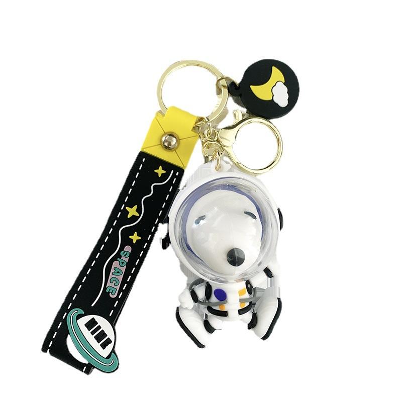 Astronaut Puppy Keychain Creative Cute Exquisite Cartoon Doll Pendant Gift Men'S Keychain Women