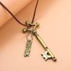 Attack Titan On Eren Underground Key Necklace With Alloy Pendant Cosplay For