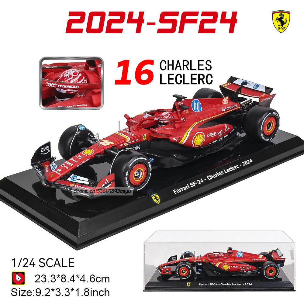 Bburago 1:24 2022~2025 Red Bull United States GP RB19 #1 Vestappan #11 Perez Alloy Car Model F1 serie various style Benz Ferrari