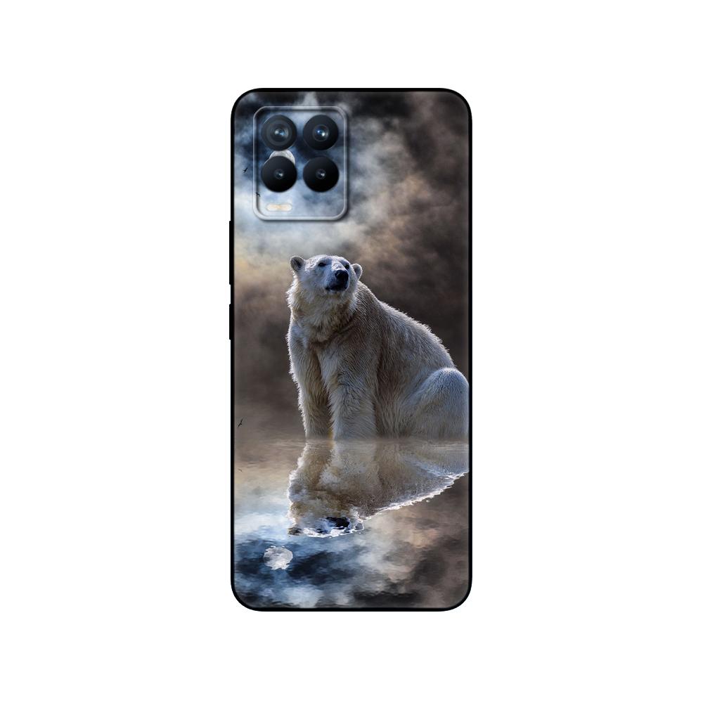 Pre puzdro Realme 8 6,4 palca Zadný kryt Pre puzdro na telefón Realme 8 Pro OPPO Realme8 4G RMX3085 Nárazník Mäkký silikónový 8pro čierne tpu puzdro