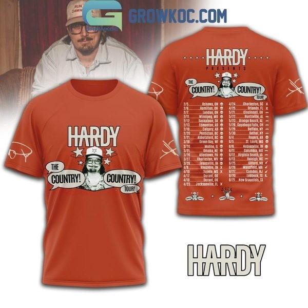 Hardy The Country Tour Tshirt Unisex All Sizes Gift For Fans Unisex T-Shirt XL