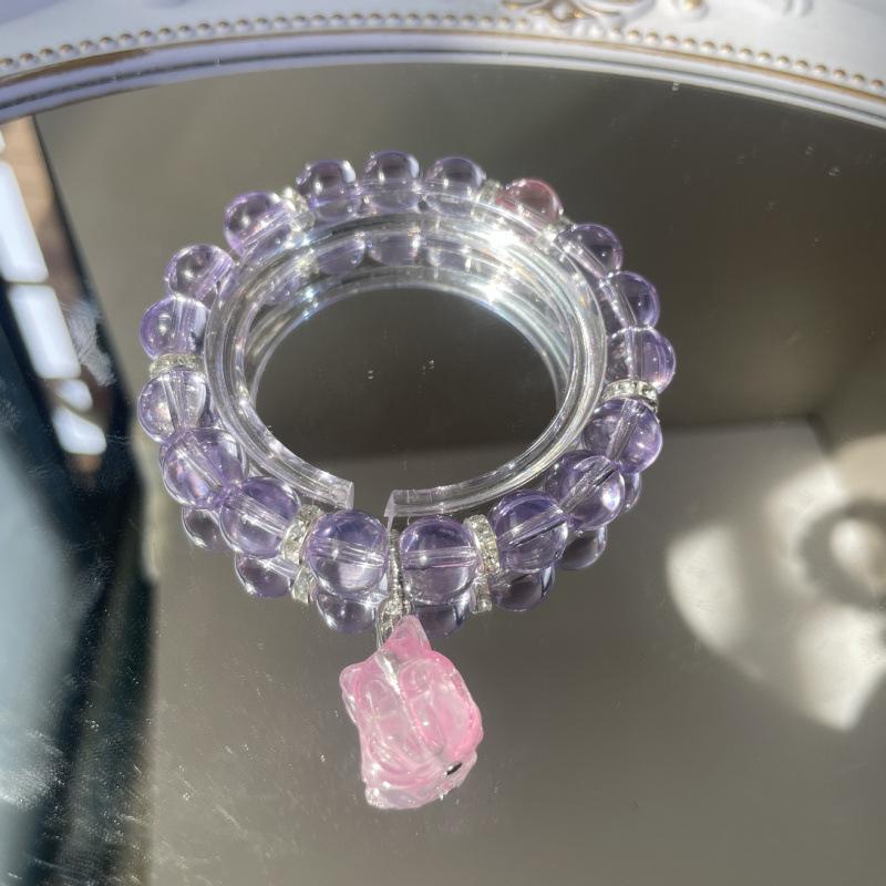 Lily of the Valley Butterfly Bracelet - Multi-Style Beaded Star & Moon Design