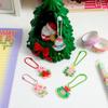 Christmas Tree Decoration Cartoon Acrylic Bag Pendant Girl Keychain Pendant Earphone Cover Backpack Ornaments Kid Christmas Gift