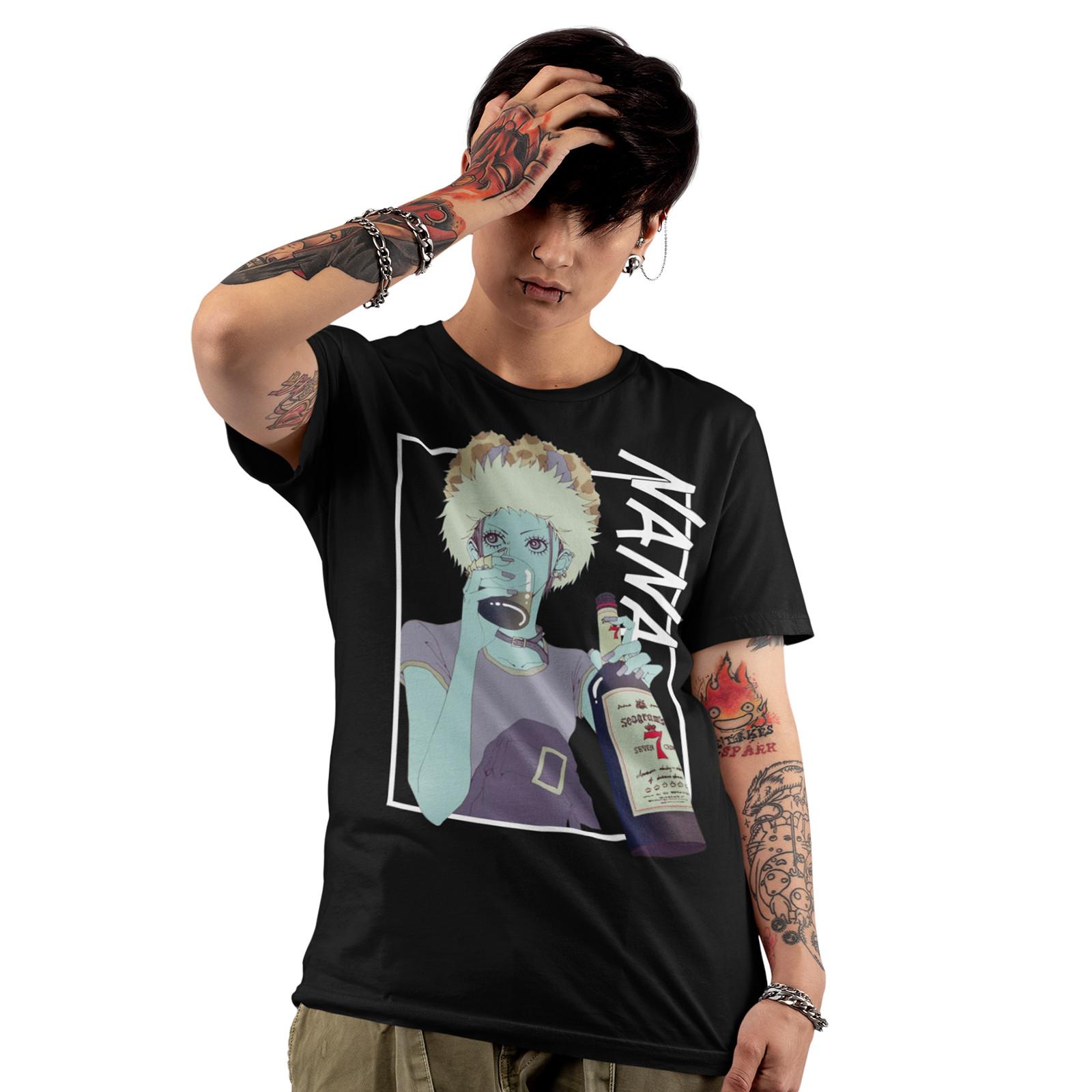 

The Black Stones,Nana Osaki anime new shirt 2022 unisex T-Shirt Mens Womens Tees Top Size S to 5XL 2XL