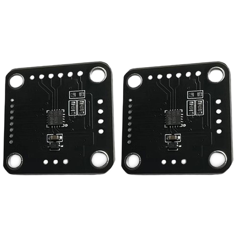 MT6701QT 2*Magnetic Encoder 0-360 Degree Magnetic Encoder Induction Angle Measurement Sensor Module Integrated Press Detection