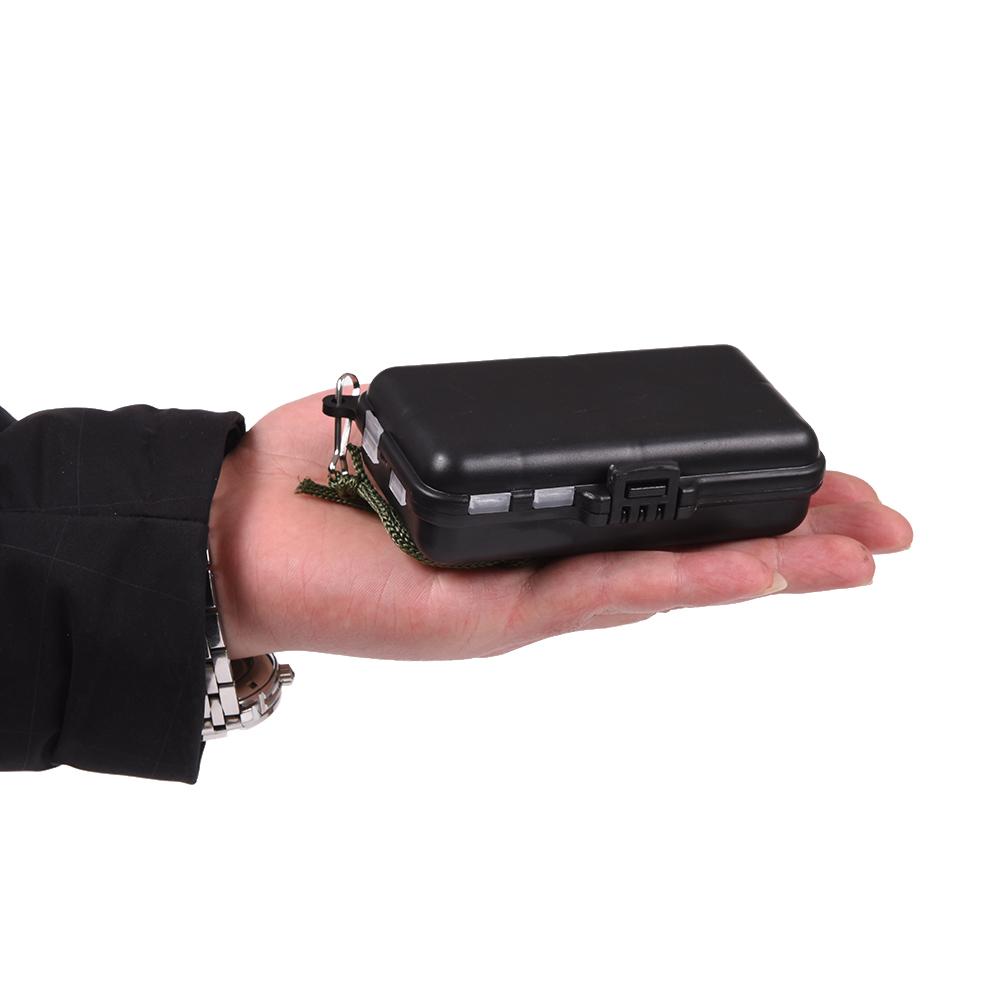 Boîte de Pêche Boîte de Pêche à la Mouche Boîte pour Spinner Baits Minnows Poppers 9 Compartiments