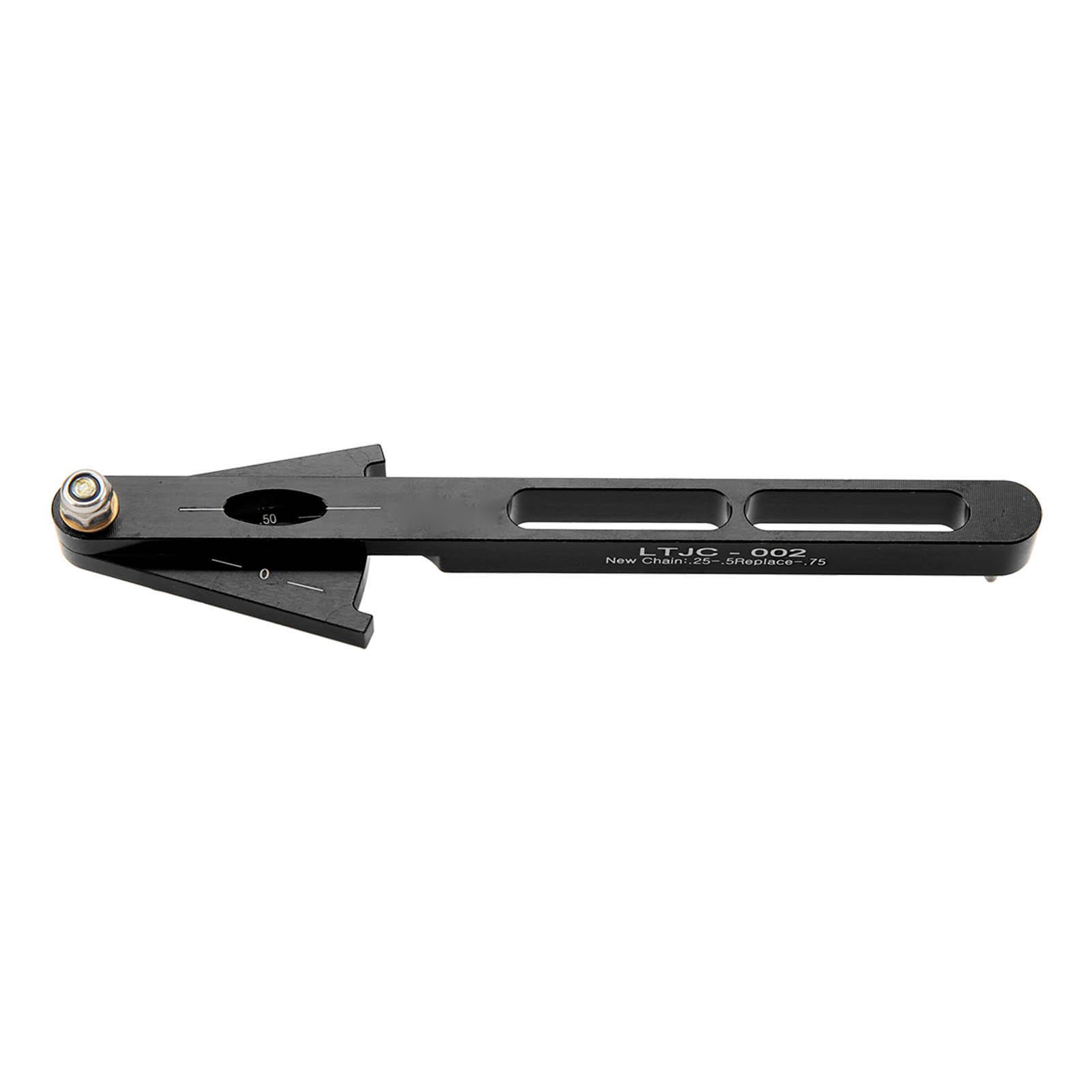 Bike Chain Wear Indicator Multifunctional Bicycle Chain Checker Measuring Gauge Aluminum Alloy Bike Chain Tool