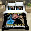Rapper Drake 3D printed Bedding Sets exquisite bed supplies set duvet cover bed comforter set bedding set luxury birthday gift
