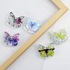 Mobile Phone Finger Foldable Portable Butterfly Holder Anti-fall Quicksand Phone Expanding Stand Grip