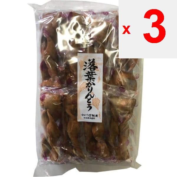 Yukarido Ochiba Karinto (fallen Leaf Cake) 8pcs. Wagashi