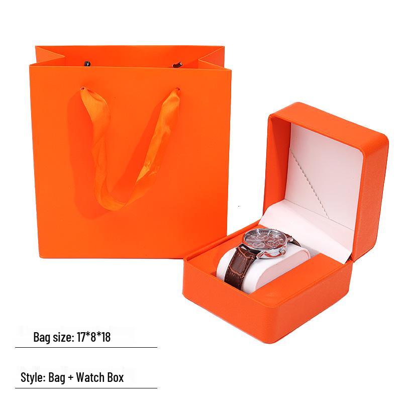 PU Watch Box: Flip-Top Display & Storage for a High-End Feel