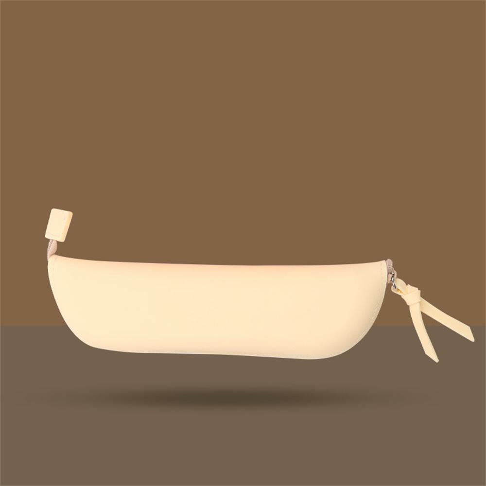 

Силиконовый мешок для хранения, легко тянуть и закрывать, не застревает, удобные и прочные бытовые товары, силиконовый мешок, пенал светло-желтого