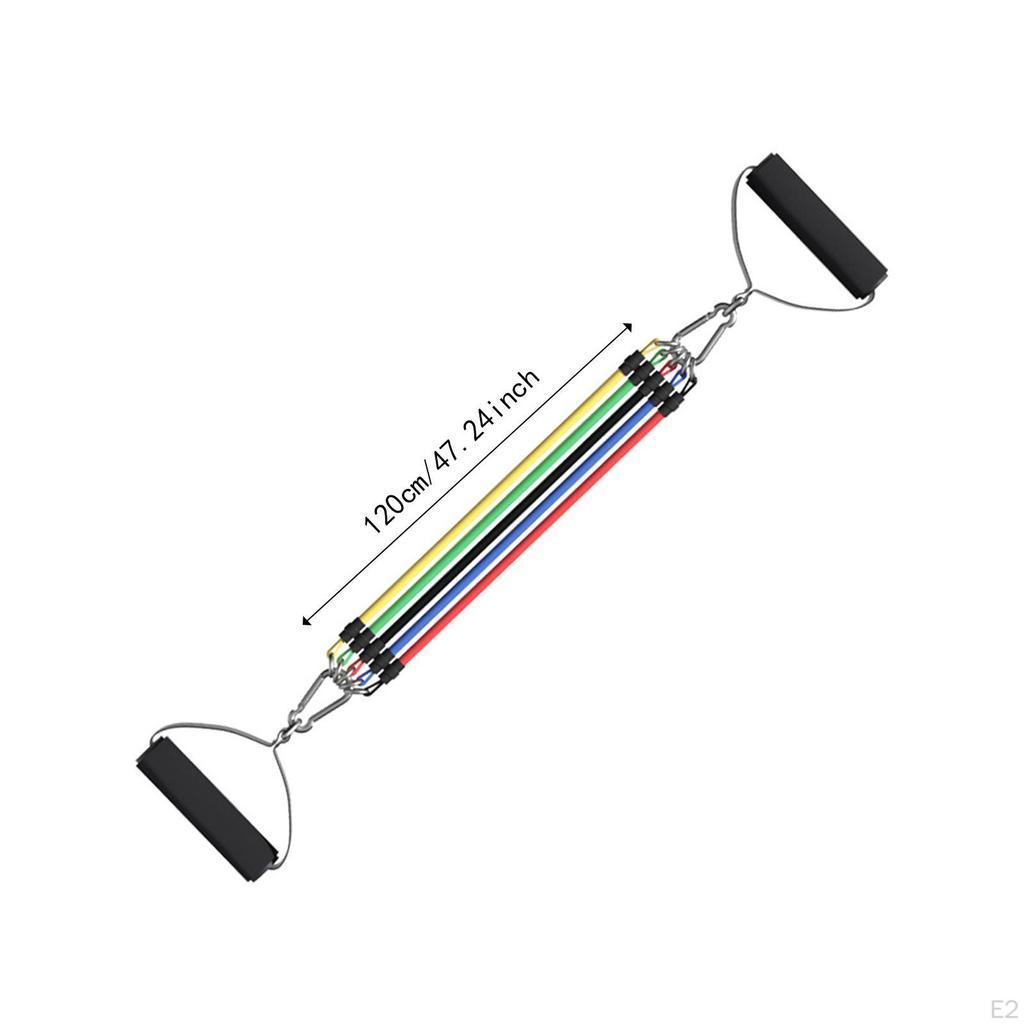 4 Resistance Loop Bands and Carry Bag Strength Training Equipment Door Anchor Workout with