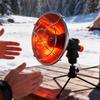 Gas Heater Tripod Heat Proof Stainless Steel Hose Portable Camping Heater Tripod Stand for Outdoor Fishing