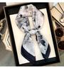 Korean Style Floral Printed Small Square Scarf Women Summer Spring Versatile Neck Scarf