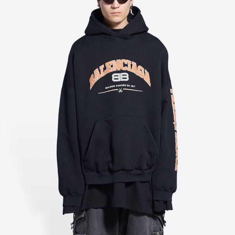 Balenciaga Wide Fit Hoodie 674986TLVJ21074