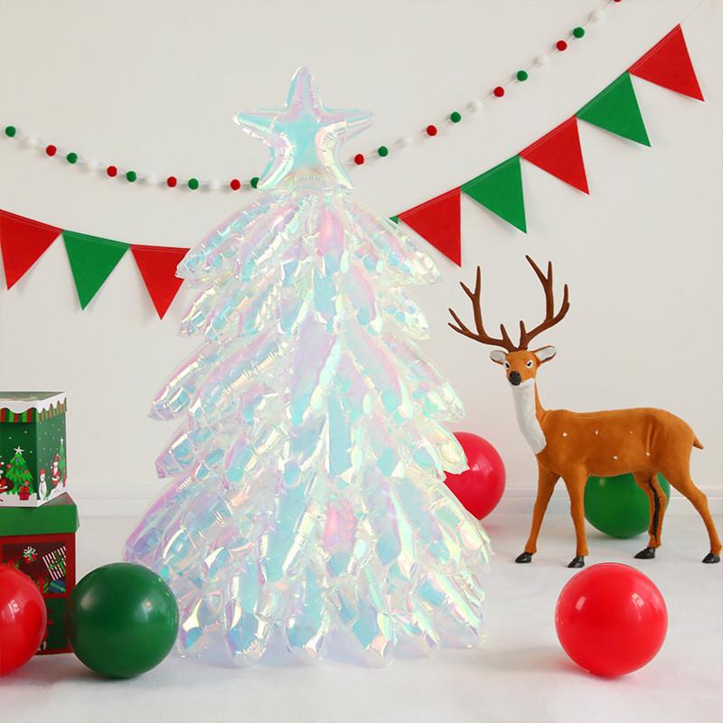 Large Crystal Christmas Inflatable Balloon Festive Decor For Holiday Celebrations