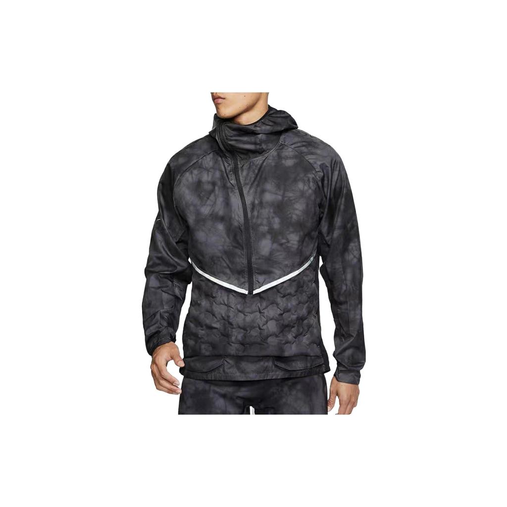 Nike Aeroloft Tech Pack Repel 2in1 Running Jacket 'Black Grey' Men's BV5700-021